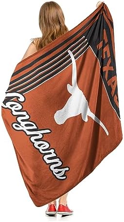 NORTHWEST NCAA Officially Licensed Texas Longhorns 46" x 60" Microfiber Throw Blanket