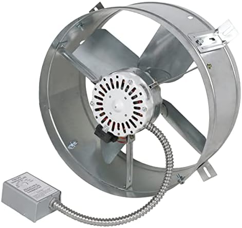 CX1500 Gable Mount Power Attic Ventilator with 2.6-Amp 60-Hz Motor and 14-Inch Blade