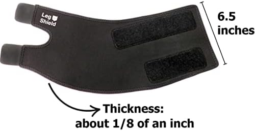 Low Gaiters - Hook & Loop Design for Easy On/Off - Neoprene Leg Gaiters for Hiking, Cross Country Skiing, Yard Work - Comfortable, Snug Fit (Pair)
