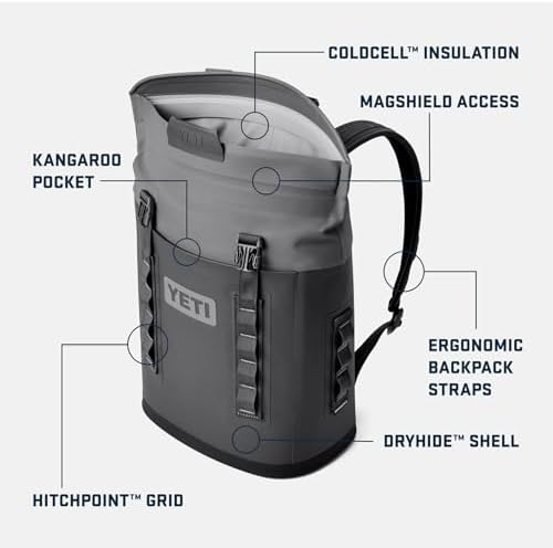 YETI Hopper M Series Backpack Soft Sided Coolers with MagShield Access