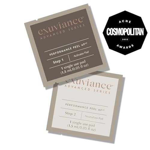 EXUVIANCE Performance Peel AP25 At-Home Chemical Peel with Glycolic, Mandelic and Polyhydroxy Acids, 13 ct.