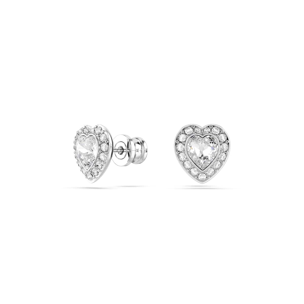Ariana Grande Pierced Stud Crystal Earrings in Rhodium Finish - Part of the Ariana Grande x Swarovski Capsule Collection