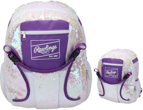 Rawlings | REMIX T-Ball & Youth Backpack Equipment Bag | Baseball/Softball | Multiple Colors