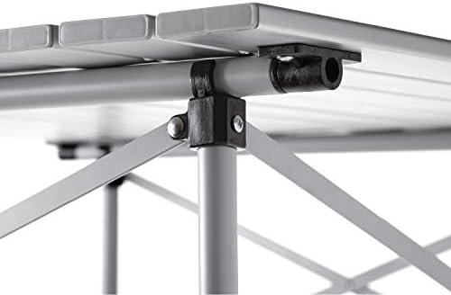 Coleman Outdoor Compact Folding Table, Sturdy Aluminum Camping Table with Snap-Together Design, Seats 4 & Carry Bag Included; Great for Camping, Tailgating, Grilling, & More