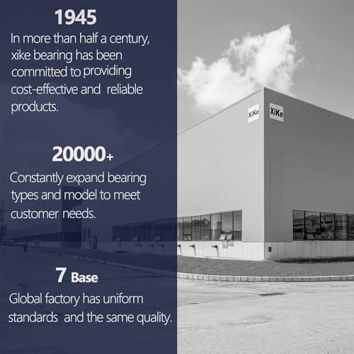 XiKe 12 Pack Black 2" Nylon Garage Door Roller 4" Stem, Quiet/Durable and High Load, Use 6200-2RS Double Seals Precision Bearings.