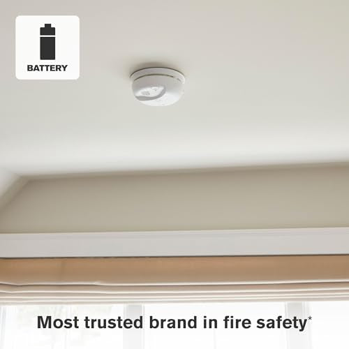 First Alert SMICO100 Battery-Operated Combination Smoke & Carbon Monoxide Alarm, 12-Pack