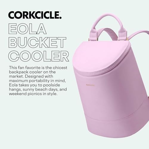 Corkcicle EOLA Cooler Backpack, Waterproof and Leak Proof Insulated Bag, Perfect for Wine, Beer, and Ice Packs