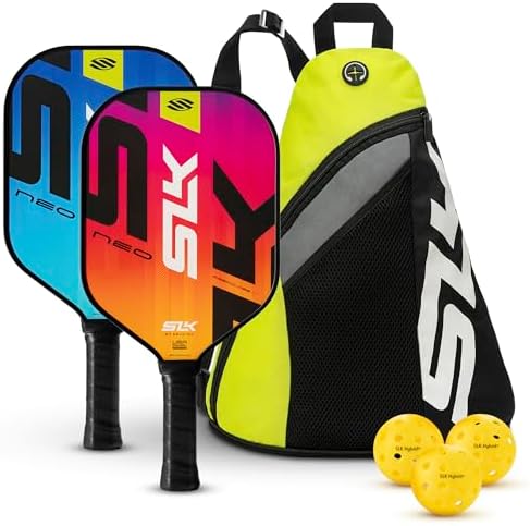 Selkirk Sport Pickleball Paddles Set of 2 | Designed in The USA | Choose The SLK Neo Graphite, SLK Neo Fiberglass Pickleball Set or SLK Atlas Pickleball Bundle