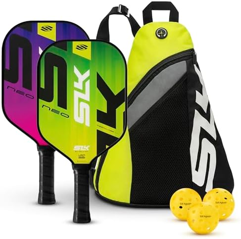 Selkirk Sport Pickleball Paddles Set of 2 | Designed in The USA | Choose The SLK Neo Graphite, SLK Neo Fiberglass Pickleball Set or SLK Atlas Pickleball Bundle