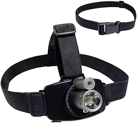 Rechargeable LED Laser Headlamp with an Adjustable Waist Belt, for Sensorimotor Control Testing and Physical Therapy
