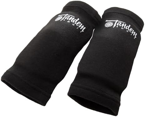 Tandem Sport Volleyball Elbow Pads - Volleyball Pads for Floor Burns and Bruises - Non-Bulky Volleyball Elbow Pads