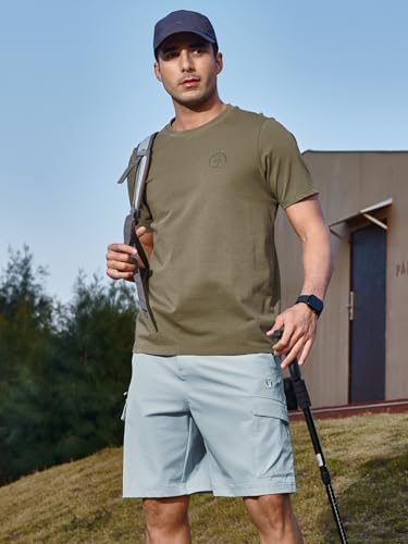 NORTHYARD Men's Casual Cargo Shorts Lightweight 9" Hiking Golf Work Quick Dry Camping Outdoor Travel Fishing with 7 Pockets