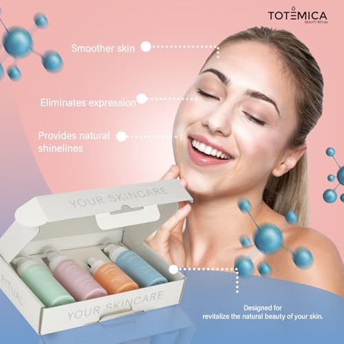 Skin Care Set, 4-Step Ritual Skin Care Kit - Cleanser, Toner, Serum & Moisturizer for Dry Skin – Vegan, Cruelty-Free, Natural Ingredients for All Skin Types - Skincare with Anti-Aging