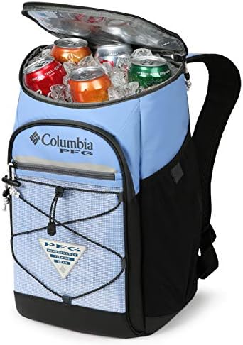 Columbia PFG Thermal Pack Cooler - Zipperless Hardbody Cooler with ThermaCool High Performance Insulation, HardBody Liner, and SmartShelf