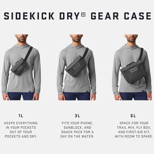 YETI Sidekick Dry Waterproof Gear Case and Bag Accessory