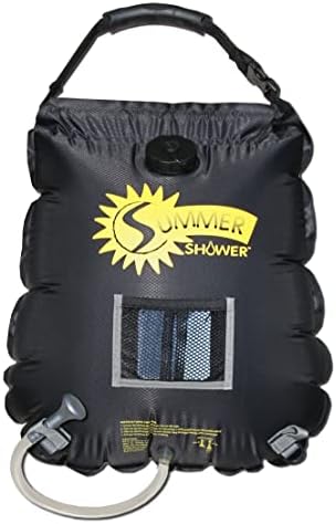ADVANCED ELEMENTS - Summer Shower/Solar Shower - Different Capacity - Shower Head - Reflective Mirror - Fill Valve - Black or Silver