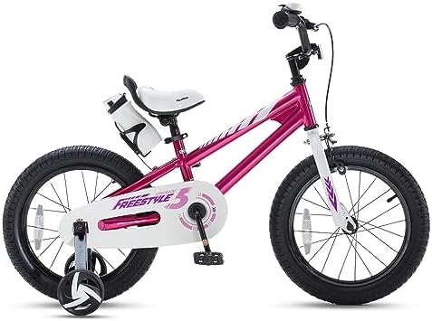RoyalBaby Kids Bike EZ Freestyle Training Free Balance to Pedal Easy Learning Bicycle, 12-18 Inch for Toddlers to Big Kids