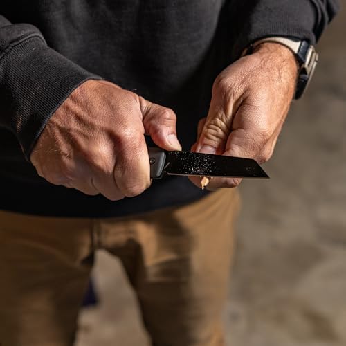 Gerber Gear Pledge Pocket Knife with Pocket Clip - 3.7" Full Panel Plain Edge Blade Folding Knife - EDC Gear and Equipment - Omni Gray