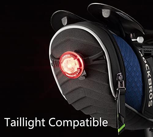 ROCKBROS Bike Saddle Bag Bicycle Seat Bag 3D Shell Saddle Bag Under Seat Cycling Seat Pack for Mountain Road Bike Bicycle Blue