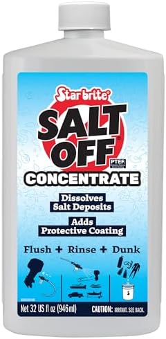 STAR BRITE Salt Off Concentrate - Ultimate Salt Remover Wash & Marine Engine Flush for Boats, Vehicles, Trailers, and More - 32 OZ (093932)