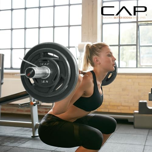 CAP Barbell 2-Inch Olympic Grip Weight Plate | Multiple Options