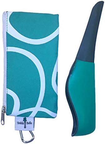 Tinkle Belle Female Urination Device/Portable Urinal with Case -Stand to Pee While Staying Fully Clothed. Easy, Compact, Reliable for Hiking/Camping/Travel/Concerts/Festivals/Dirty Toilets