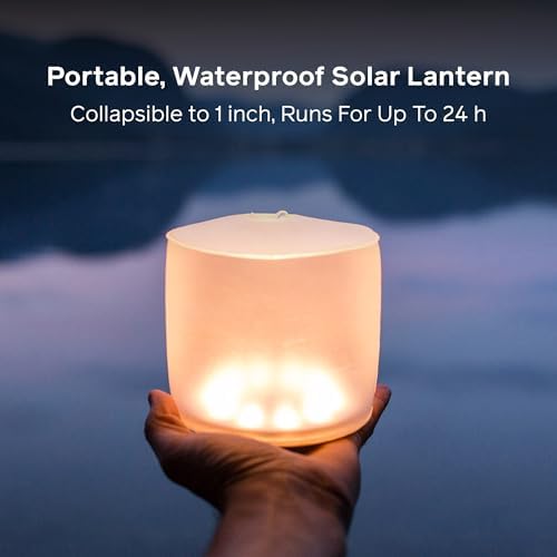 BioLite Luci Original Solar Inflatable Camping Lantern, Matte
