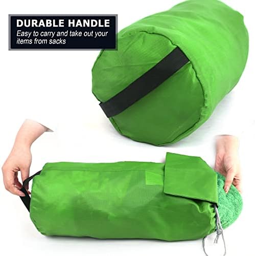 BeeGreen Stuff Sack for Backpacking Drawstring Storage Bag with Dust Flap