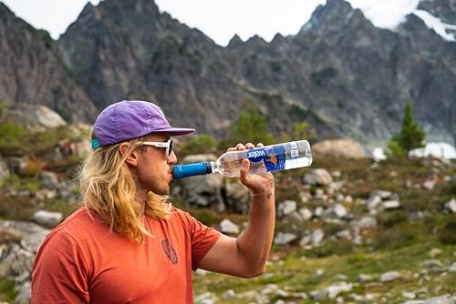 Platypus Quickdraw Ultralight Backpacking Water Filter, Blue