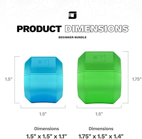 Jawzrsize Pop N Go and Custom Fit Jaw Enhancer Bundles- Jaw, Face, and Neck Exerciser and Toner