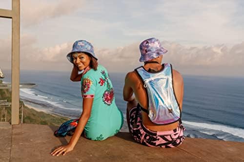 Vibe Festival Gear Hydration Pack Backpack with 2L Water Bladder for Women, Men, Teens, Kids - Hydropack Hydro Sports, Outdoor, Running, Camping, Hiking, Festivals, Raves