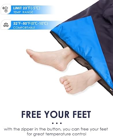 Sleeping Bags for Adults Backpacking Lightweight Waterproof- Cold Weather Sleeping Bag for Girls Boys Mens for Warm Camping Hiking Outdoor Travel Hunting with Compression Bags