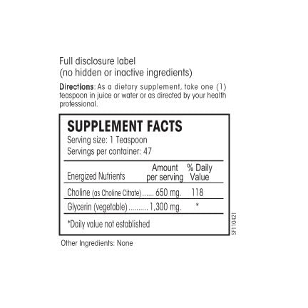 Perque Choline Citrate, 7.86 Ounce