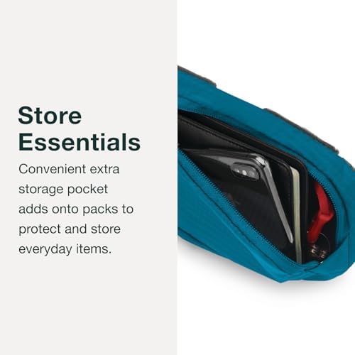 Osprey Zippered Pack Pocket, Black