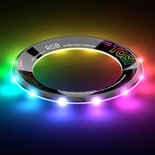 TOSY Flying Ring - 12 LEDs, Super Bright, Lost Mode, Auto Light Up, Camping Essentials for Kids/Teens/Boy/Girl, Safe & Soft, Waterproof, Pool/Beach Games, Lightweight Toy (Green)