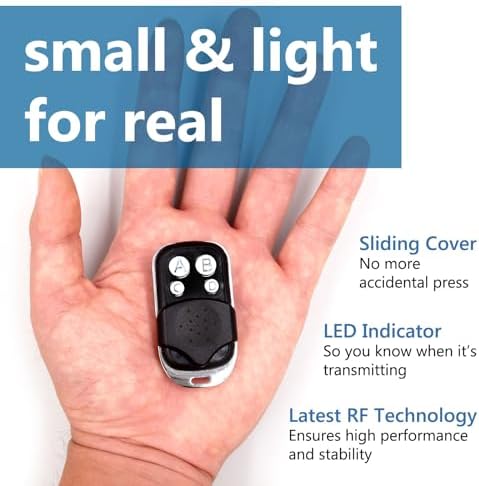 2 for Liftmaster Chamberlain Craftsman Garage Door Opener Remote Keychain 890max