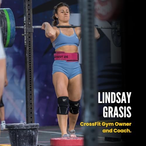 Self-Locking Weight Lifting Belt - Premium Weightlifting Belt for Serious Functional Fitness, Weight Lifting, and Olympic Lifting Athletes - Lifting Support for Men and Women - Deadlift Training Belt