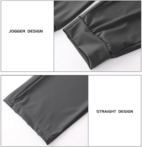 Comfysfit StretchActive Unisex Ultra Stretch Quick Drying Pants for Women Men, Waterproof & Breathable
