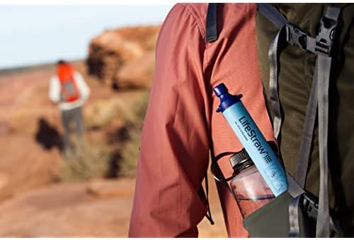 LifeStraw Personal Water Purifier for Hiking, Camping, Travel, and Emergency Preparedness