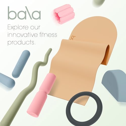 Bala Bangles Wrist & Ankle Weights for Women & Men - Adjustable Silicone Weighted Bracelet Set for Gym, Yoga, Pilates, Cardio & Strength Training - Wearable Arm & Leg Workout Weights