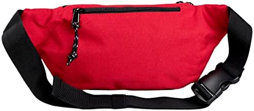 Lifeguard 6 Piece Accessories Kit - Fanny Pack First Aid Pouch w/Adjustable Waist Hip Strap, Red Sun Visor w/Adjustable Strap, Whistle & Lanyard, Red Sunglasses, Rescue Tube Float Keychain