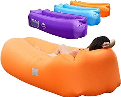 WEKAPO Inflatable Lounger Air Sofa Hammock-Portable,Water Proof& Anti-Air Leaking Design-Ideal Couch for Backyard Beach Traveling Camping Picnics & Music Festivals