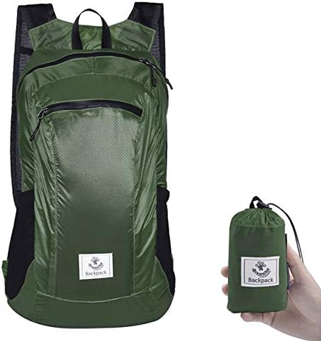 4Monster Hiking Daypack,Water Resistant Lightweight Packable Backpack for Travel Camping Outdoor