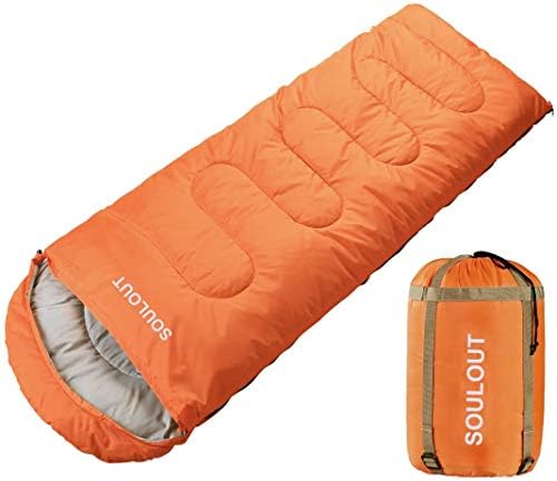 Sleeping Bag,3-4 Seasons Warm Cold Weather Lightweight, Portable, Waterproof Sleeping Bag with Compression Sack for Adults & Kids - Indoor & Outdoor: Camping, Backpacking, Hiking
