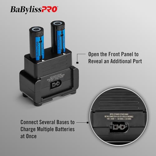 BaBylissPRO® FXONE Dual-Battery Charging Prepack