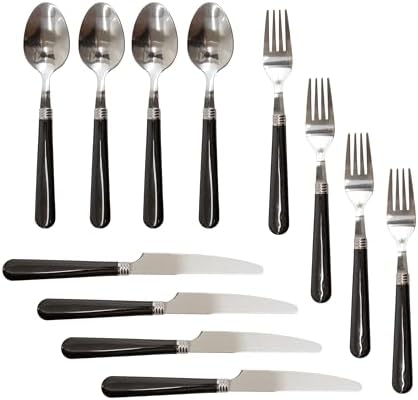 Stansport 24-Piece Enamel Camping Tableware Set