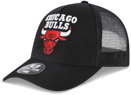 Ultra Game Men's NBA Official Snap Back All Around The World Trucker Baseball Cap Hat
