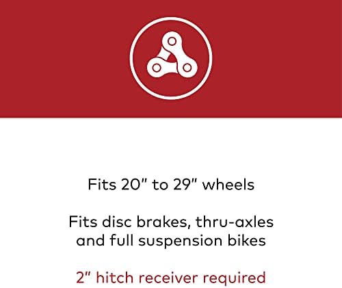 YAKIMA, HoldUp Hitch Mount Tray Bike Rack