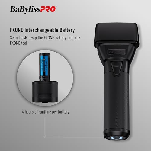 BaBylissPRO FXONE BLACKFX All Metal Double Foil Shaver
