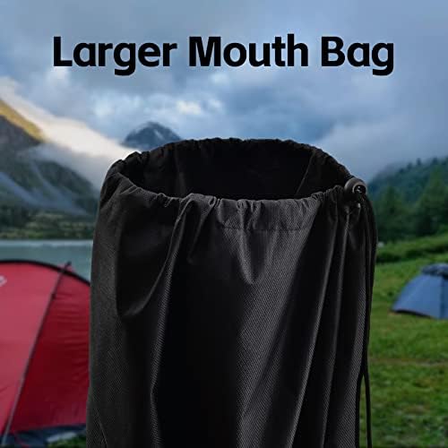 2 Pack Camping Chair Replacement Bag 39.3 Inches Large Folding Chair Carry Bag Nylon Storage Tent Bag with Handle Strap for Travel Outdoor Camping Sports (No Chair Included)